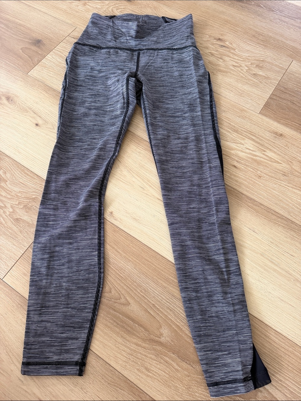 lululemon athletica Grey Space-Dye High-Rise Leggings